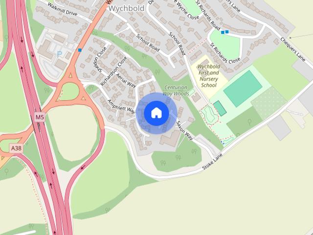 House for rent in Wychbold, Wychavon