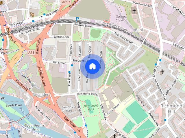 Apartment for rent in Saxton Gardens, Leeds