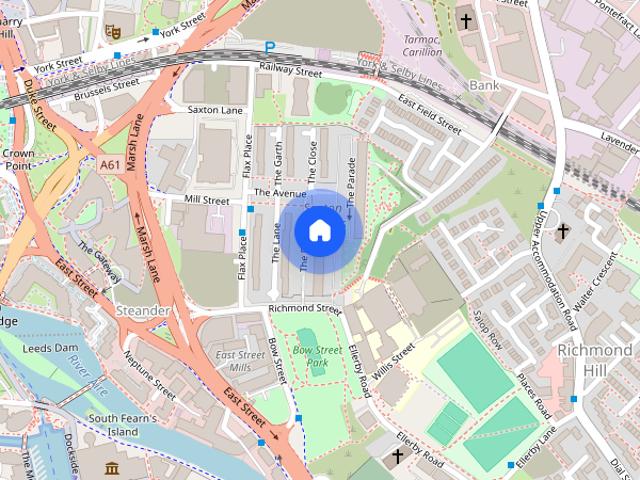 Apartment for rent in Saxton Gardens, Leeds