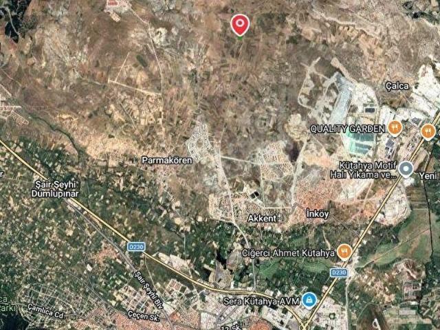 Kütahya Merkez, Kütahya içerisinde satılık Arsa