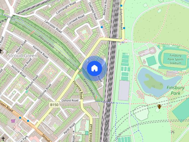 Apartment for rent in Stroud Green, Greater London