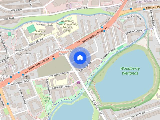 Apartment for rent in Woodberry Down, Stamford Hill