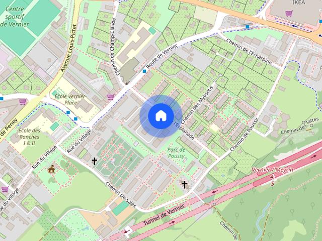 Zimmer mieten in Aïre