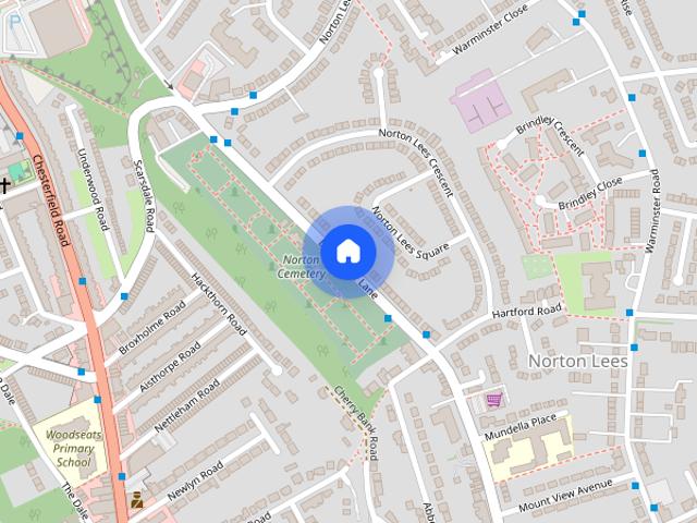 House for rent in Norton Lees, South Yorkshire