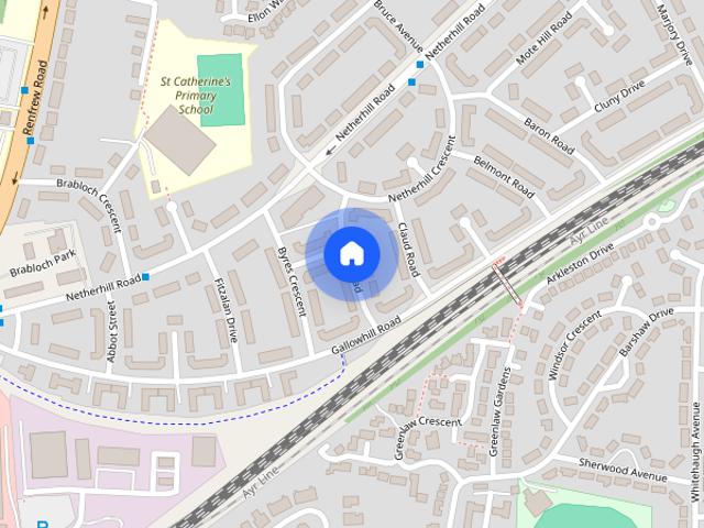 Apartment for rent in Gallowhill, Glenburn