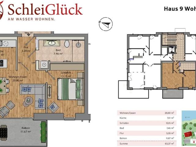 Wohnung kaufen in Kappeln, Schleswig-Holstein