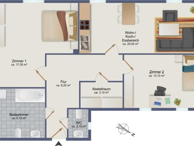 Wohnung mieten in Gösting, Gersdorf-Feistritz