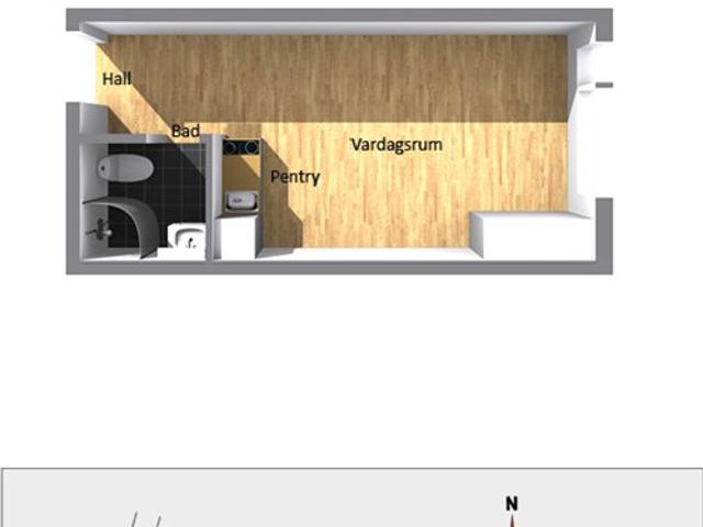 Lägenhet hyra i Åmål, Västra Götaland