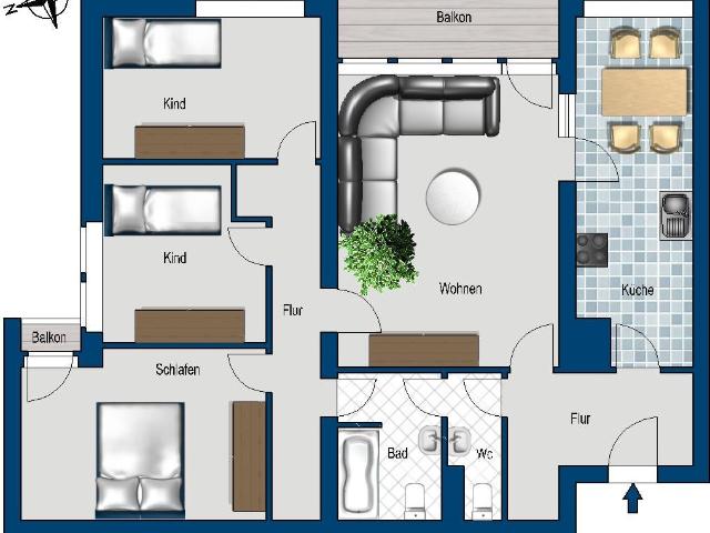 Apartment mieten in Wittenau, Berlin