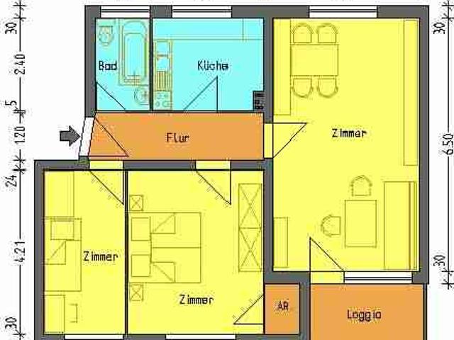 Apartment mieten in Britz, Berlin