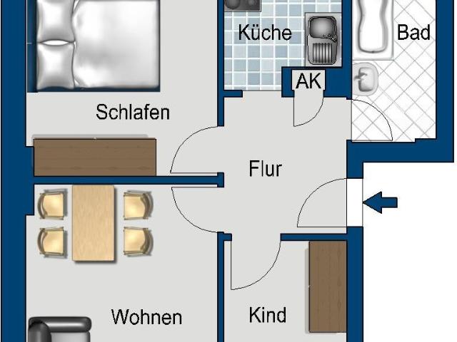Apartment mieten in Charlottenburg-Nord, Berlin