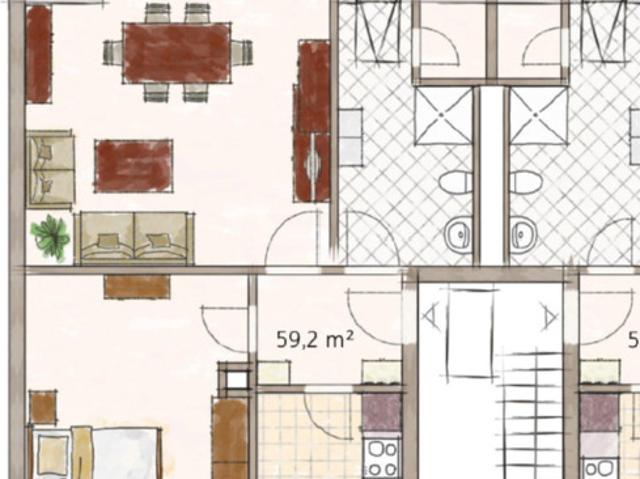 Wohnung mieten in Margarethenhöhe, Essen