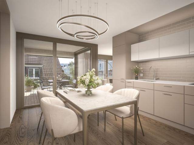Dachwohnung mieten in Einigen, Zürich