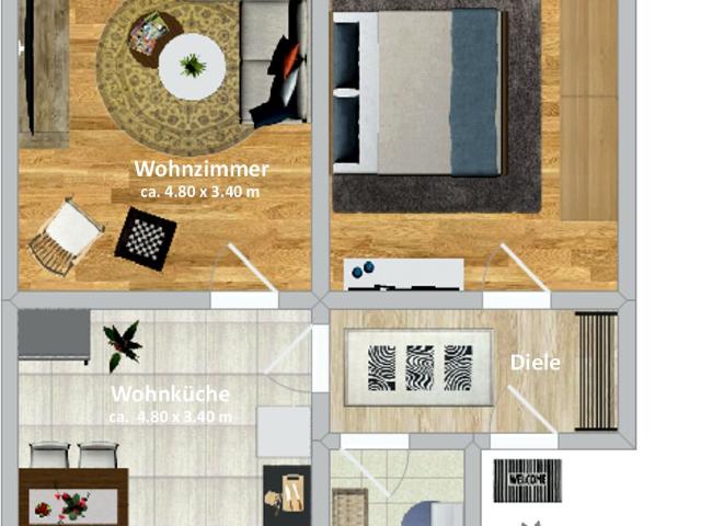 Apartment mieten in Frohnhausen, Essen