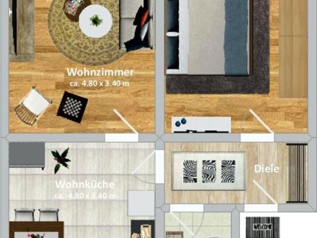 Apartment mieten in Frohnhausen, Essen
