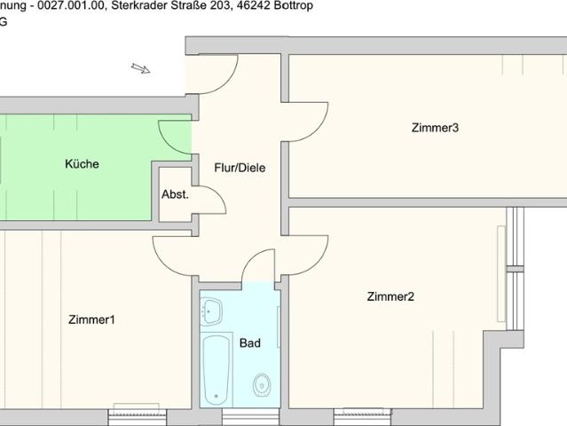 Wohnung mieten in Bottrop, Nordrhein-Westfalen
