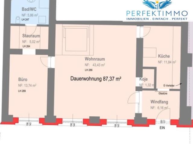 Erdgeschosswohnung mieten in Farmie, Wenns