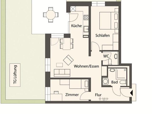 Apartment mieten in Köngen, Baden-Württemberg