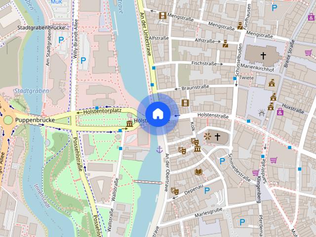 Apartment mieten in Innenstadt, Lübeck