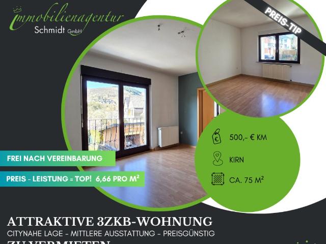 Wohnung mieten in Kirn, Rheinland-Pfalz