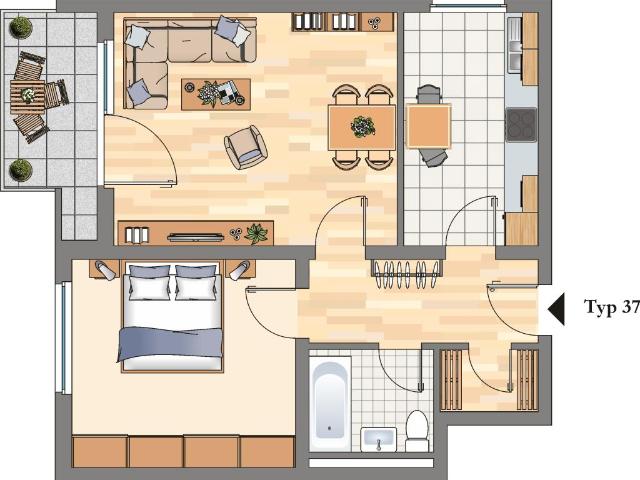 Apartment mieten in Hattingen, Obereichholz