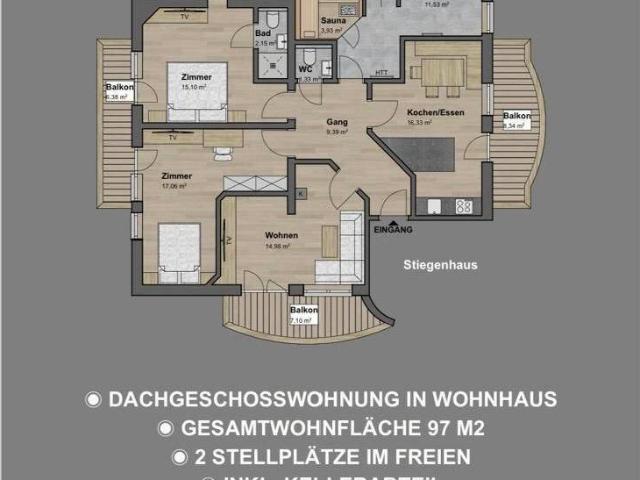 Apartment mieten in Fieberbrunn