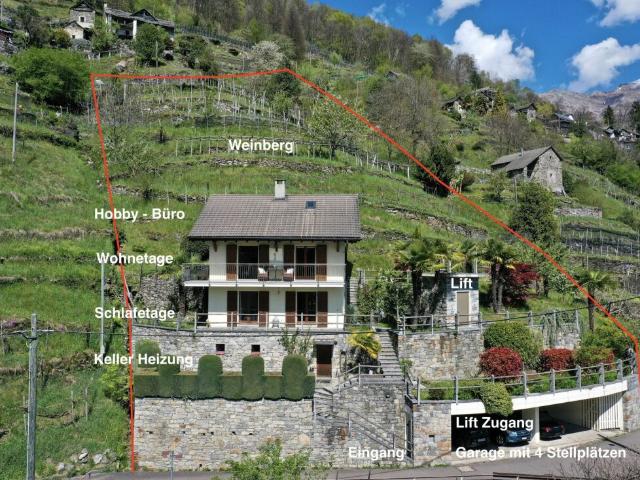 Einfamilienhaus kaufen in Mergoscia, Tessin
