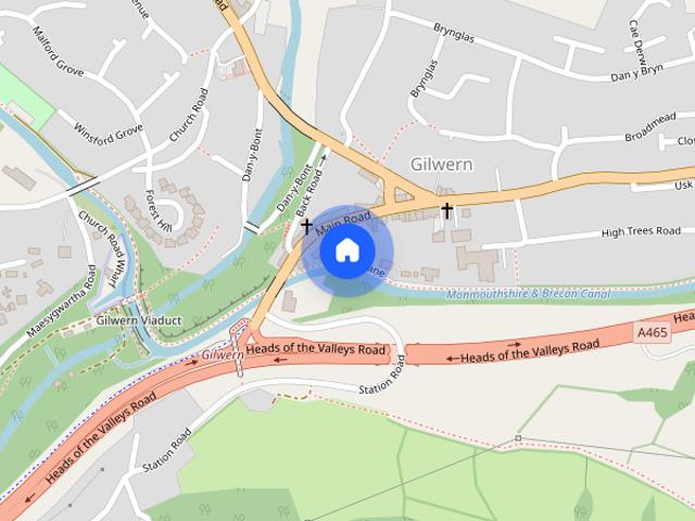 House for rent in Gilwern, Wales