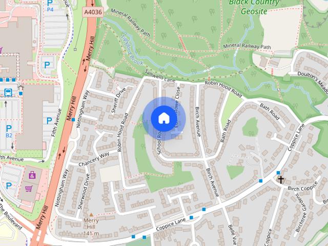 House for rent in Quarry Bank, Dudley