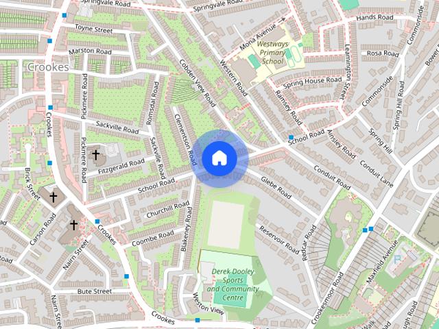 House for rent in Crookes, South Yorkshire