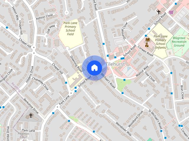 House for rent in The Triangle, Reading
