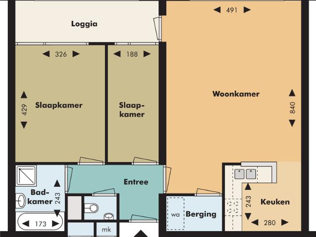 Appartement te huur in Tilburg, Tilburg Centrum