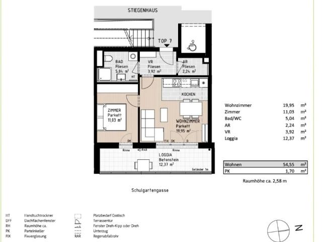 Apartment mieten in Wiener Neustadt, Niederösterreich