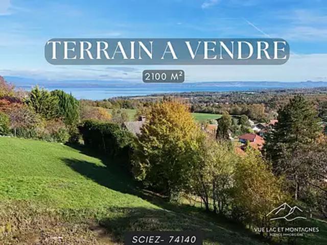 Terrain vente à Thonon-les-Bains, Sciez