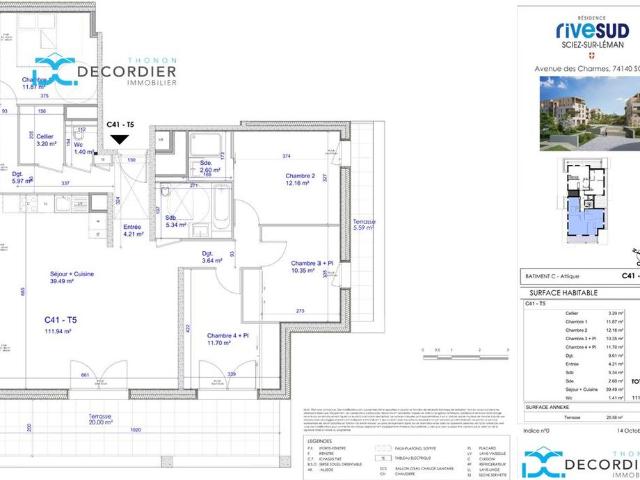 Appartement vente à Thonon-les-Bains, Sciez