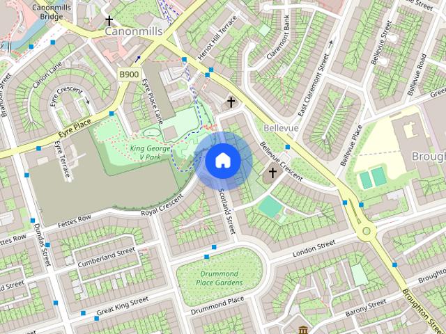 Apartment for rent in Canonmills, City of Edinburgh