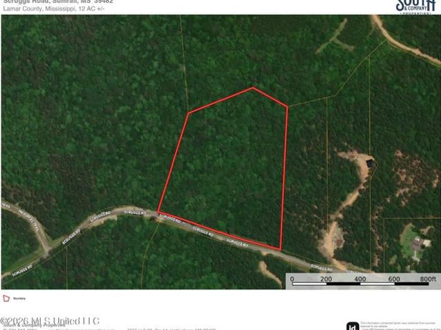 Land for sale in Sumrall, Mississippi