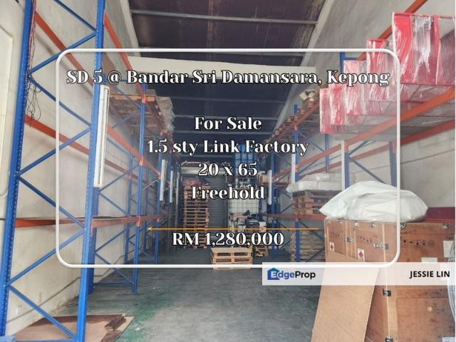 Warehouse for sale in Petaling, Damansara Damai