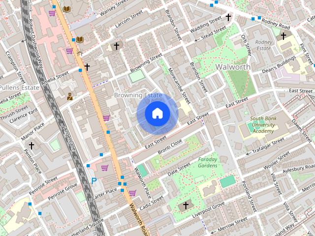 Apartment for rent in Walworth, Greater London