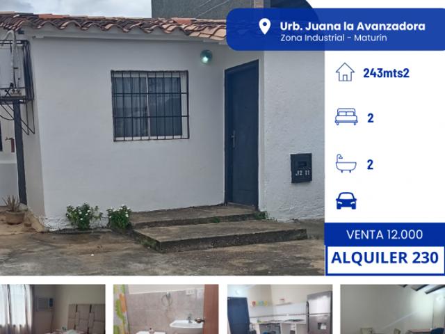 Casa en alquiler en Maturin, Monagas