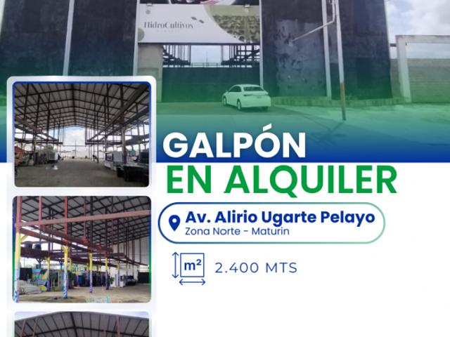Galpón en alquiler en Maturin, Monagas