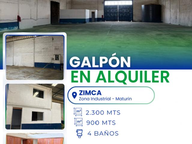 Galpón en alquiler en Maturin, Monagas