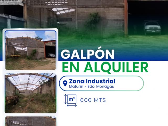 Galpón en alquiler en Maturin, Monagas