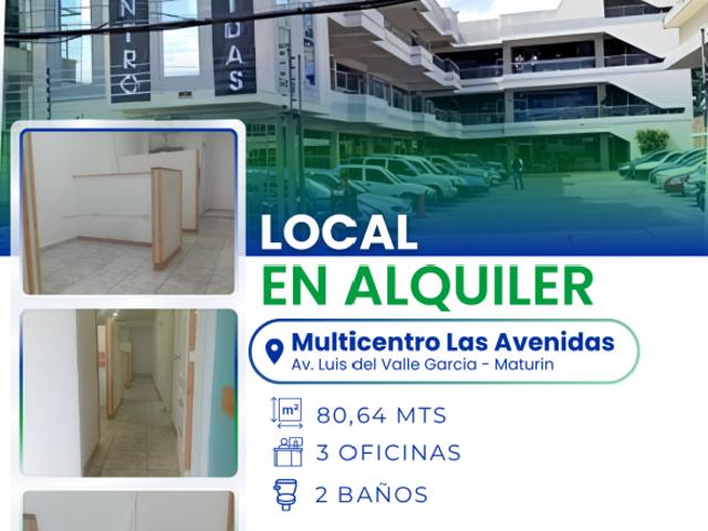 Local Comercial en alquiler en Maturin, Monagas
