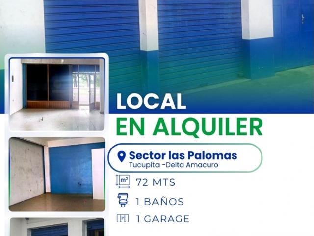 Local Comercial en alquiler en Tucupita, Delta Amacuro
