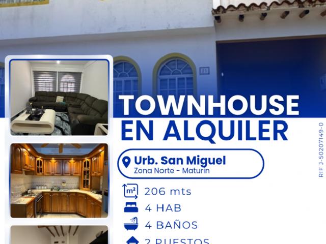 Casa en alquiler en Urbanización Campestre San Miguel, Maturín