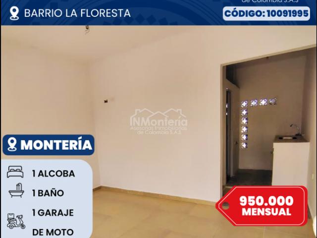 Apartaestudio en arriendo en La Castellana, Centro