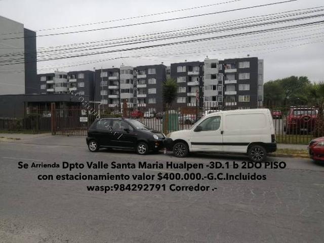 Departamento en arriendo en Hualpencillo, Hualpén