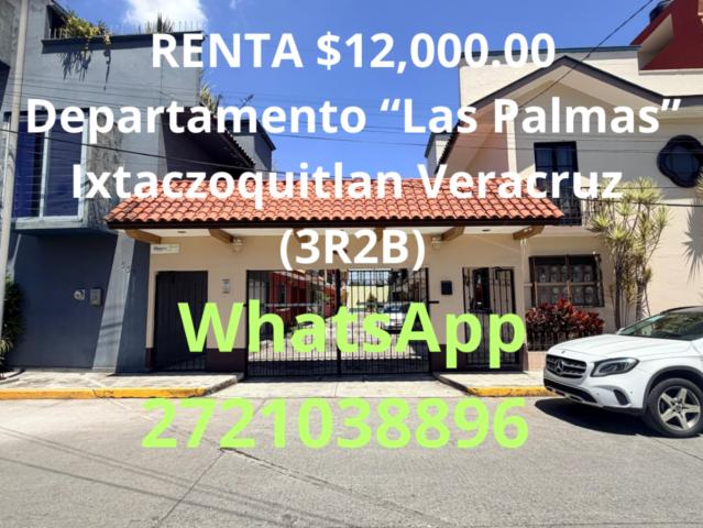 Departamento en renta en Ixtaczoquitlán, Veracruz