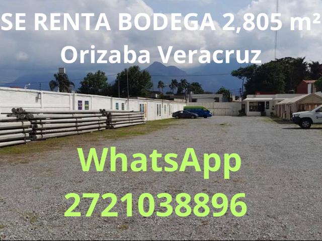 Nave Industrial en renta en Orizaba, Veracruz